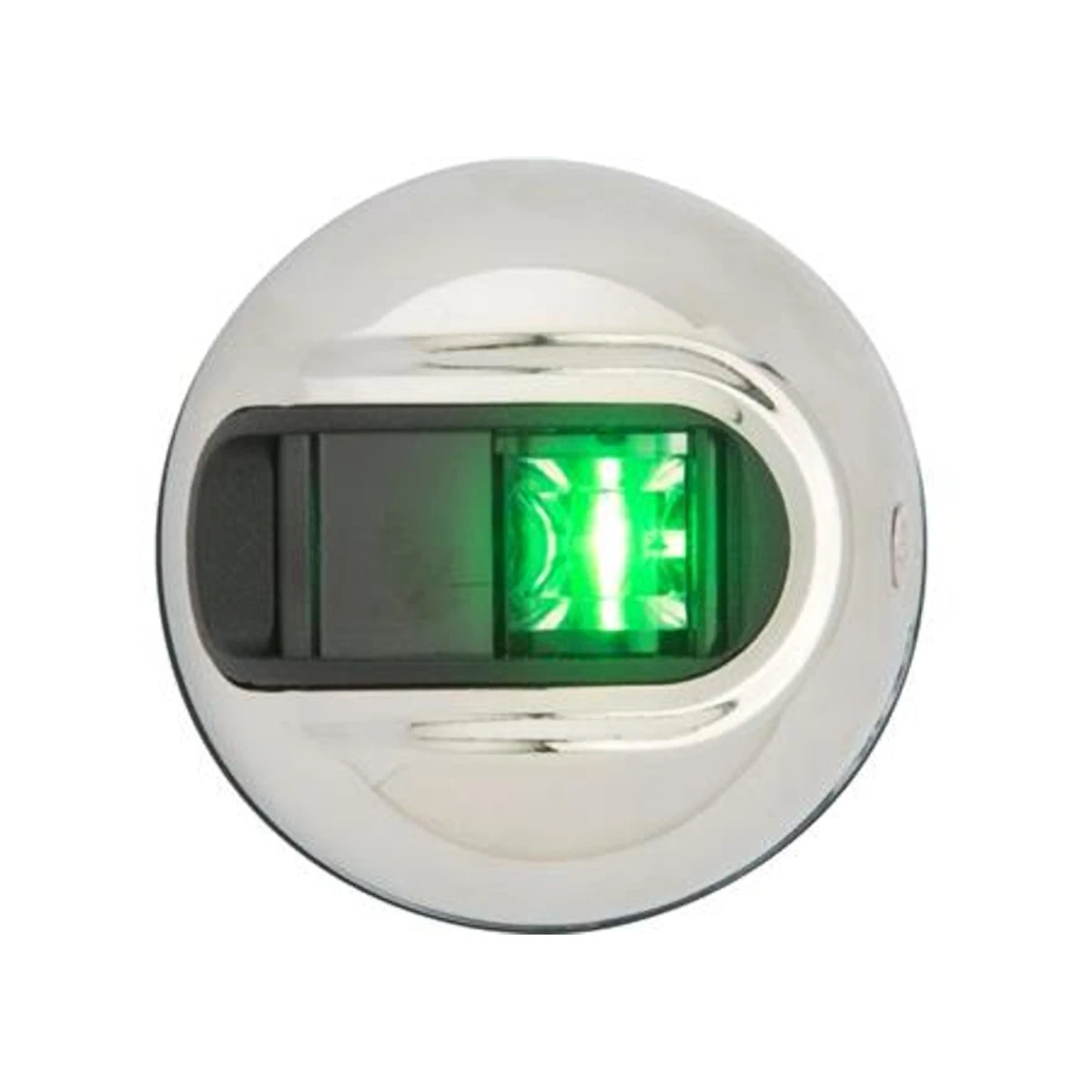 Attwood Steuerbordlicht LED Lightarmor Vertikal-rund Edelstahl 3 Attwood Steuerbordlicht LED Lightarmor Vertikal-rund Edelstahl