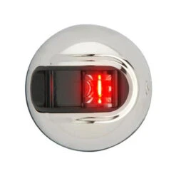 Attwood Backbordlicht LED Lightarmor Vertikal-rund Edelstahl