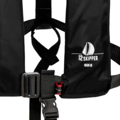 4er-Set 12skipper Automatik-Rettungsweste 165N ISO Mit Harness, Schwarz Inkl. 4 Wartungskits 10 4er-Set 12skipper Automatik-Rettungsweste 165N ISO Mit Harness, Schwarz Inkl. 4 Wartungskits -Sportrudern-12seemeilen 12skipper automatik rettungsweste 165n iso mit harness schwarz front detail 27265 1200x1200 2