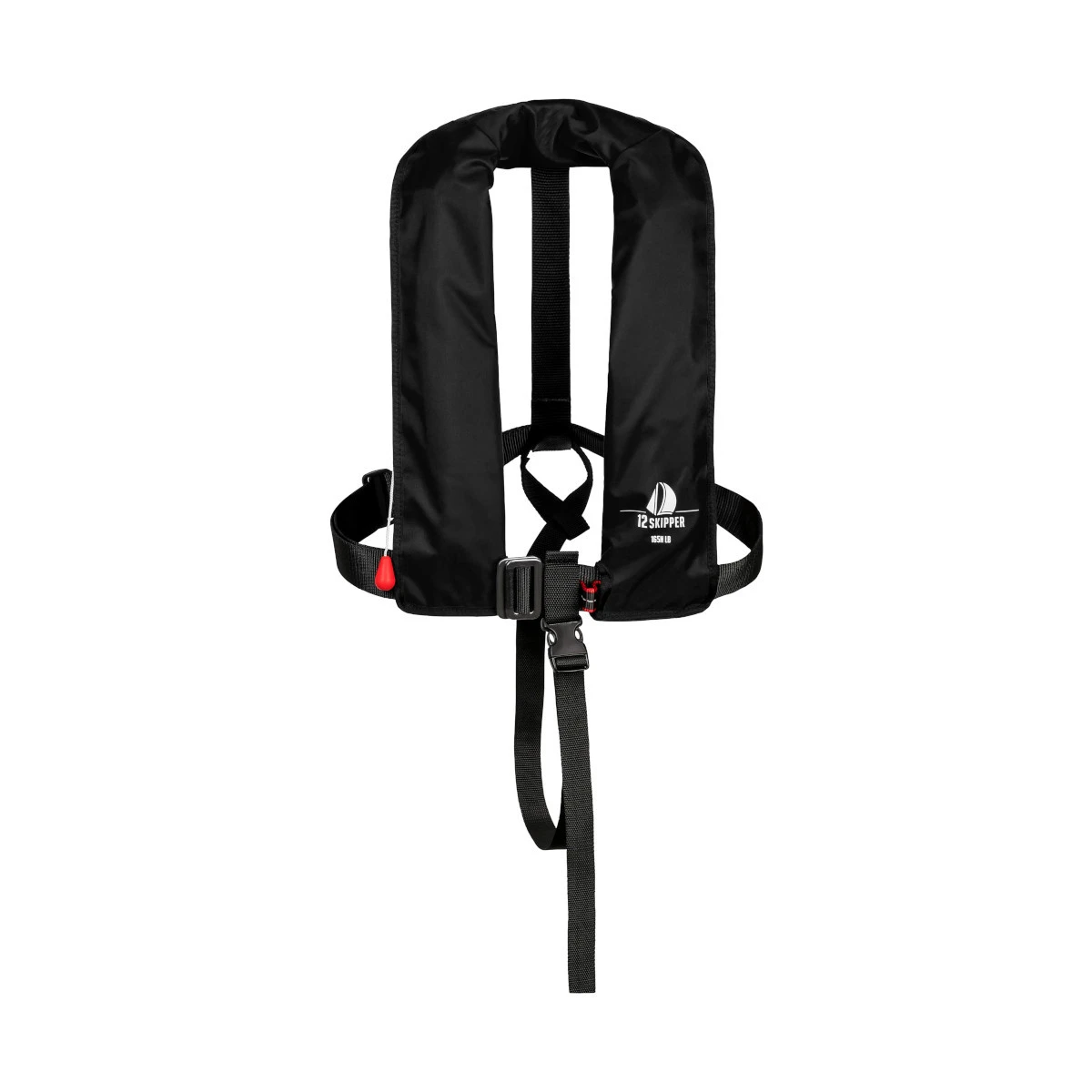 4er-Set 12skipper Automatik-Rettungsweste 165N ISO Mit Harness, Schwarz Inkl. 4 Wartungskits 4 4er-Set 12skipper Automatik-Rettungsweste 165N ISO Mit Harness, Schwarz Inkl. 4 Wartungskits – Bild 2