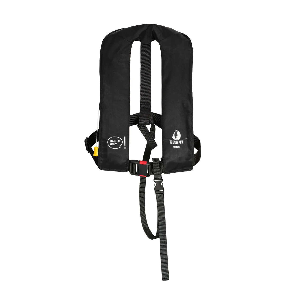 4er-Set 12skipper Rettungsweste 165N ISO Mit Manueller Auslösung, Schwarz 4 4er-Set 12skipper Rettungsweste 165N ISO Mit Manueller Auslösung, Schwarz – Bild 2