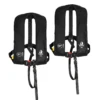 2er-Set 12skipper Rettungsweste 165N ISO Mit Manueller Auslösung, Schwarz -Sportrudern-12seemeilen 2er set 12skipper automatik rettungsweste 165n manual only schwarz 26796 1200x1200