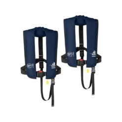 2er-Set 12skipper Rettungsweste 165N ISO Mit Manueller Auslösung, Navy