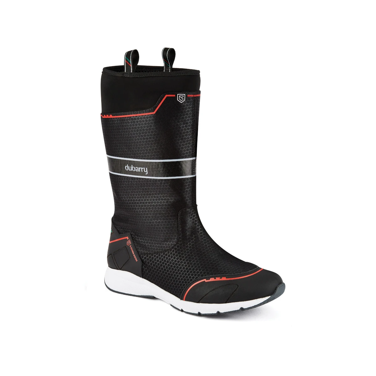 Dubarry Hobart Segelstiefel Unisex Schwarz 2 Dubarry Hobart Segelstiefel Unisex Schwarz