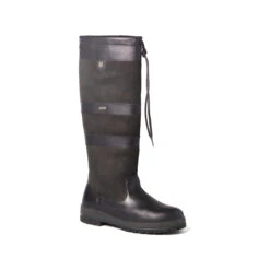 Dubarry Galway Country Boots Lederstiefel Gore-Tex Unisex Schwarz