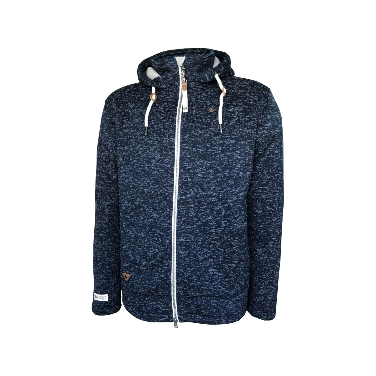 Dry Fashion Kappeln Wollfleece-Jacke Herren Marineblau 3 Dry Fashion Kappeln Wollfleece-Jacke Herren Marineblau