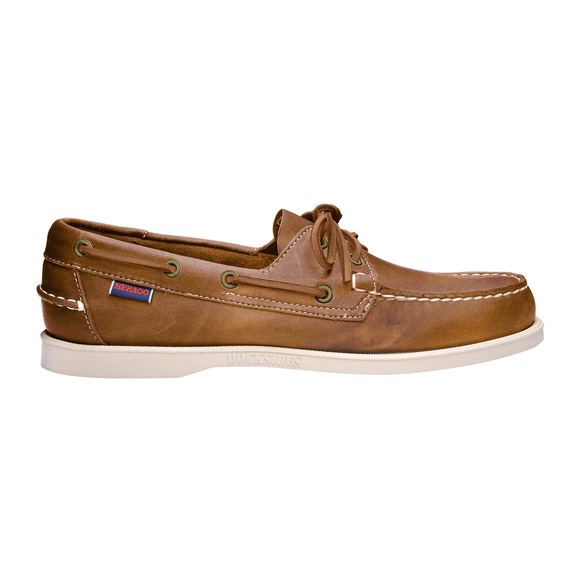 Sebago Docksides Bootsschuh Damen Brown-Tan 3 Sebago Docksides Bootsschuh Damen Brown-Tan