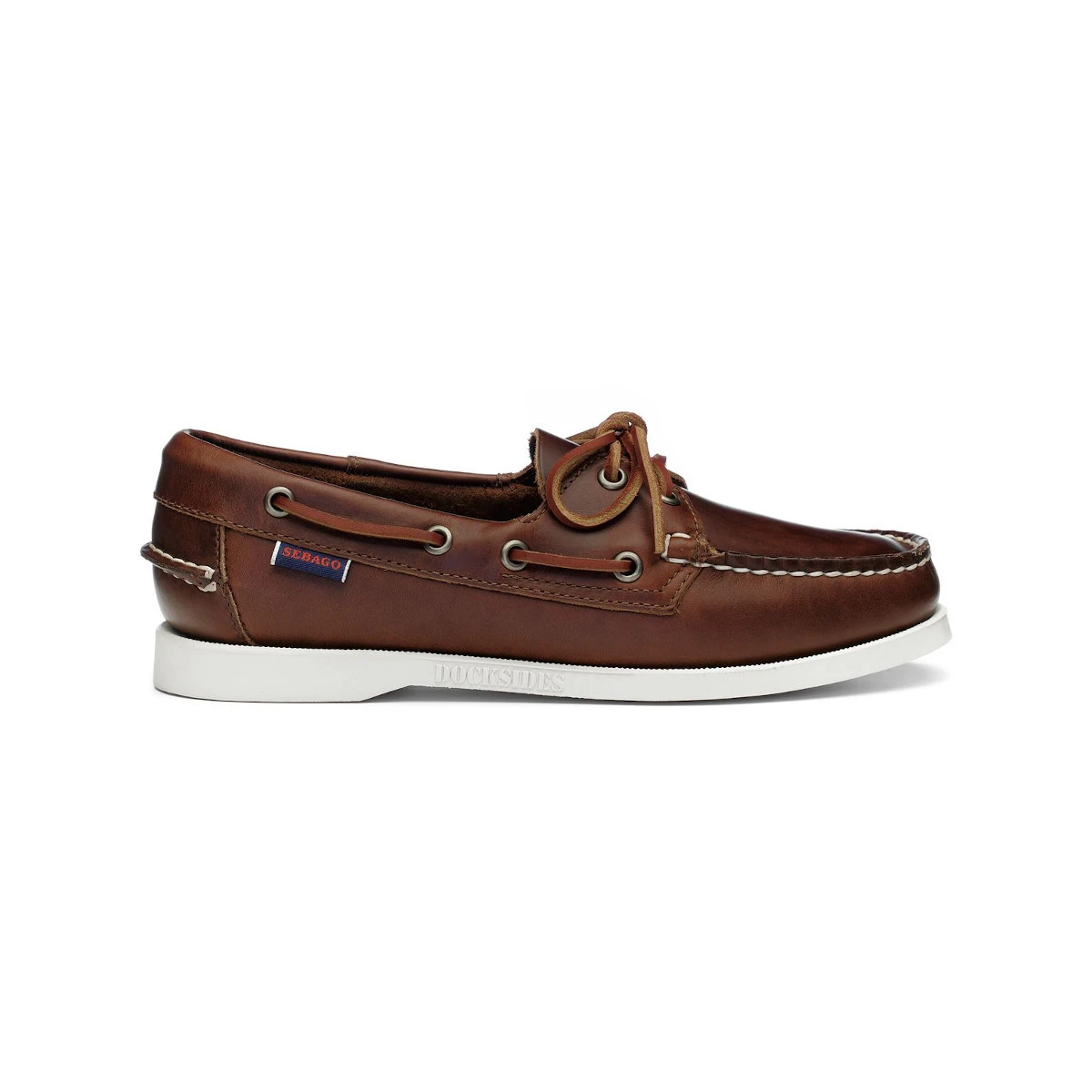 Sebago Docksides Portland Bootsschuh Damen Brown 3 Sebago Docksides Portland Bootsschuh Damen Brown