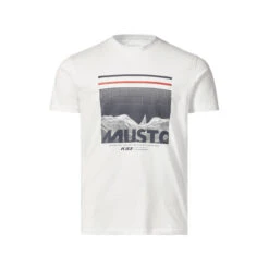 Musto Sardinia Graphic T-Shirt Herren Weiß