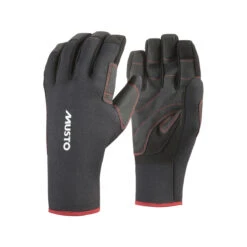 Musto Performance Allwetter Segelhandschuh Championship Unisex Schwarz