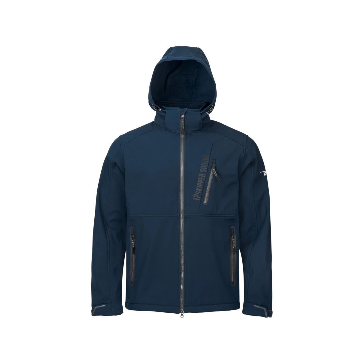 DEAL: 12skipper Amundsen Softshell-Jacke Unisex Marineblau 4 DEAL: 12skipper Amundsen Softshell-Jacke Unisex Marineblau – Bild 2