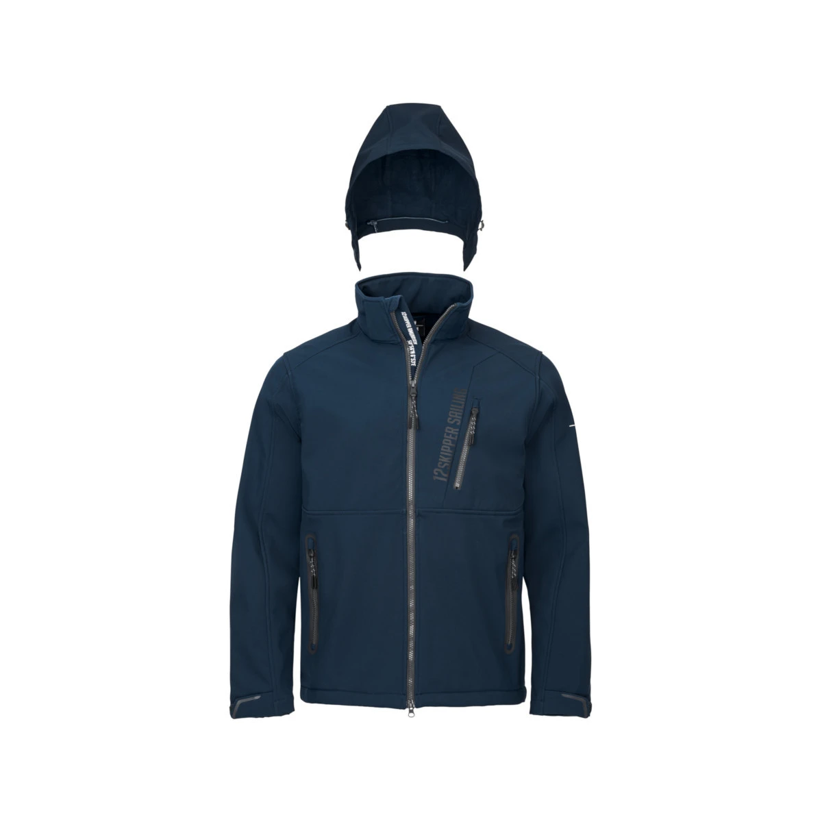 DEAL: 12skipper Amundsen Softshell-Jacke Unisex Marineblau 7 DEAL: 12skipper Amundsen Softshell-Jacke Unisex Marineblau – Bild 5