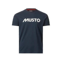 Musto Logo T-Shirt Herren Marineblau