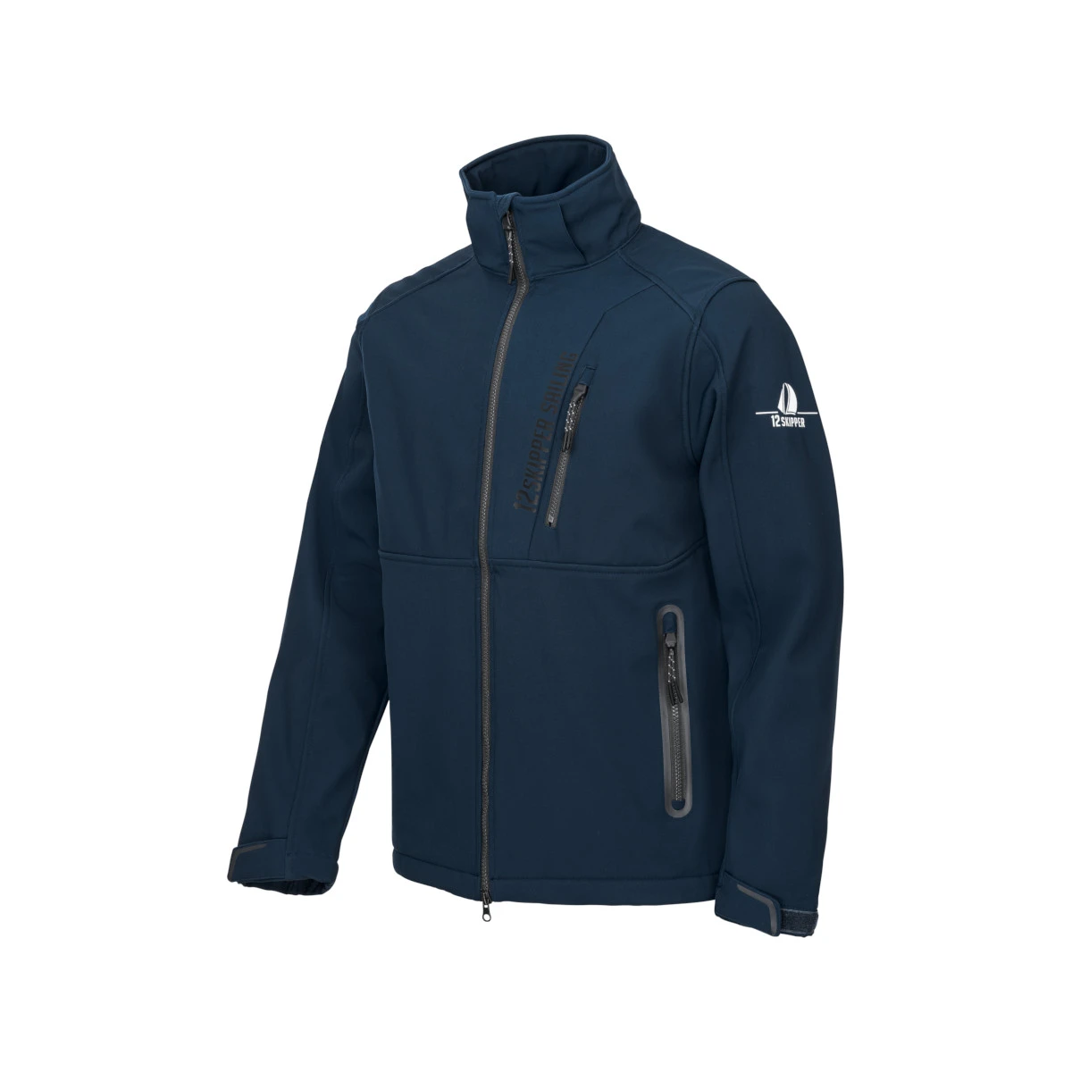 DEAL: 12skipper Amundsen Softshell-Jacke Unisex Marineblau 5 DEAL: 12skipper Amundsen Softshell-Jacke Unisex Marineblau – Bild 3
