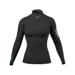 Zhik Eco Spandex Langarm Top Damen Schwarz