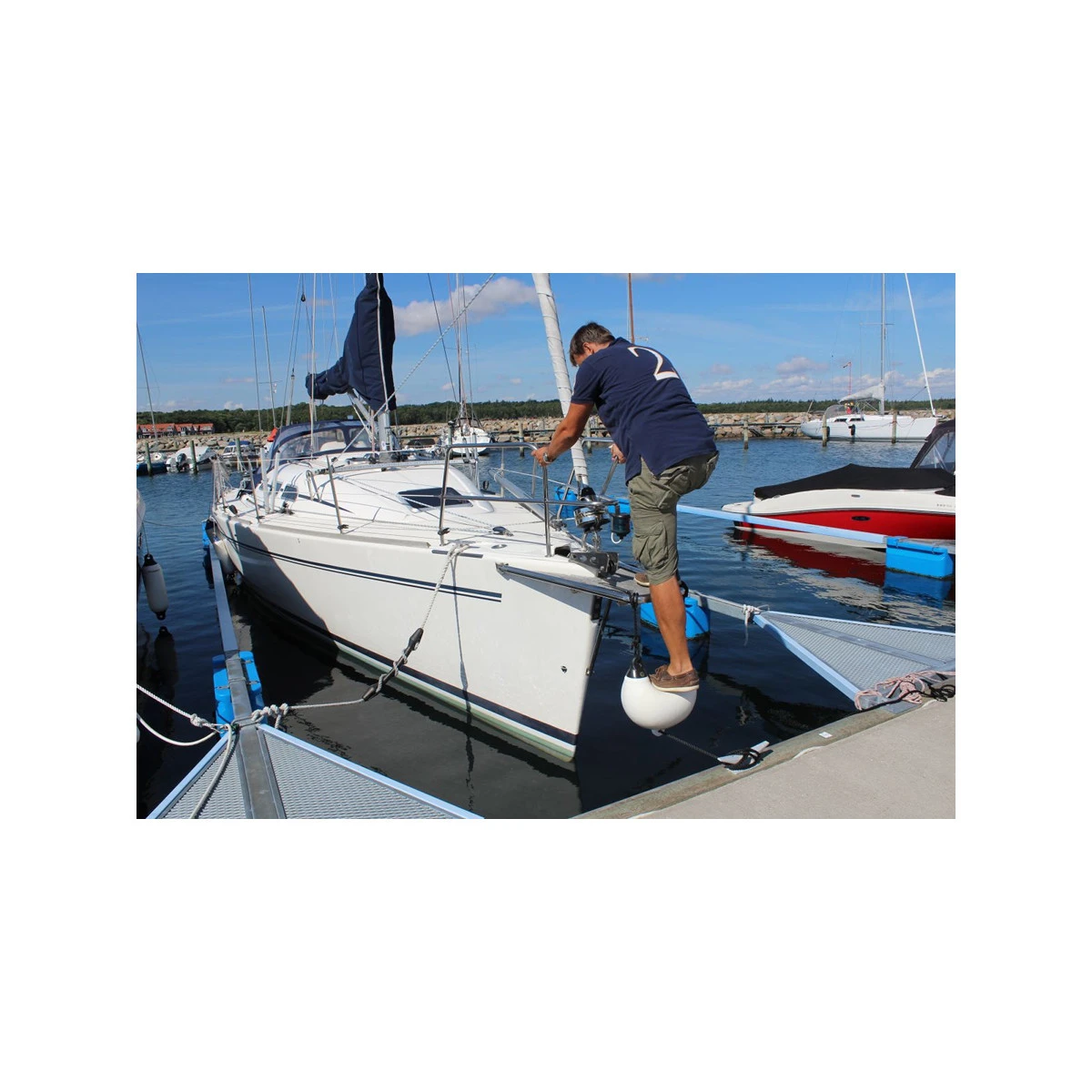 Dan-Fender Fenderstep 1 Stufe Blau 6 Dan-Fender Fenderstep 1 Stufe Blau – Bild 4