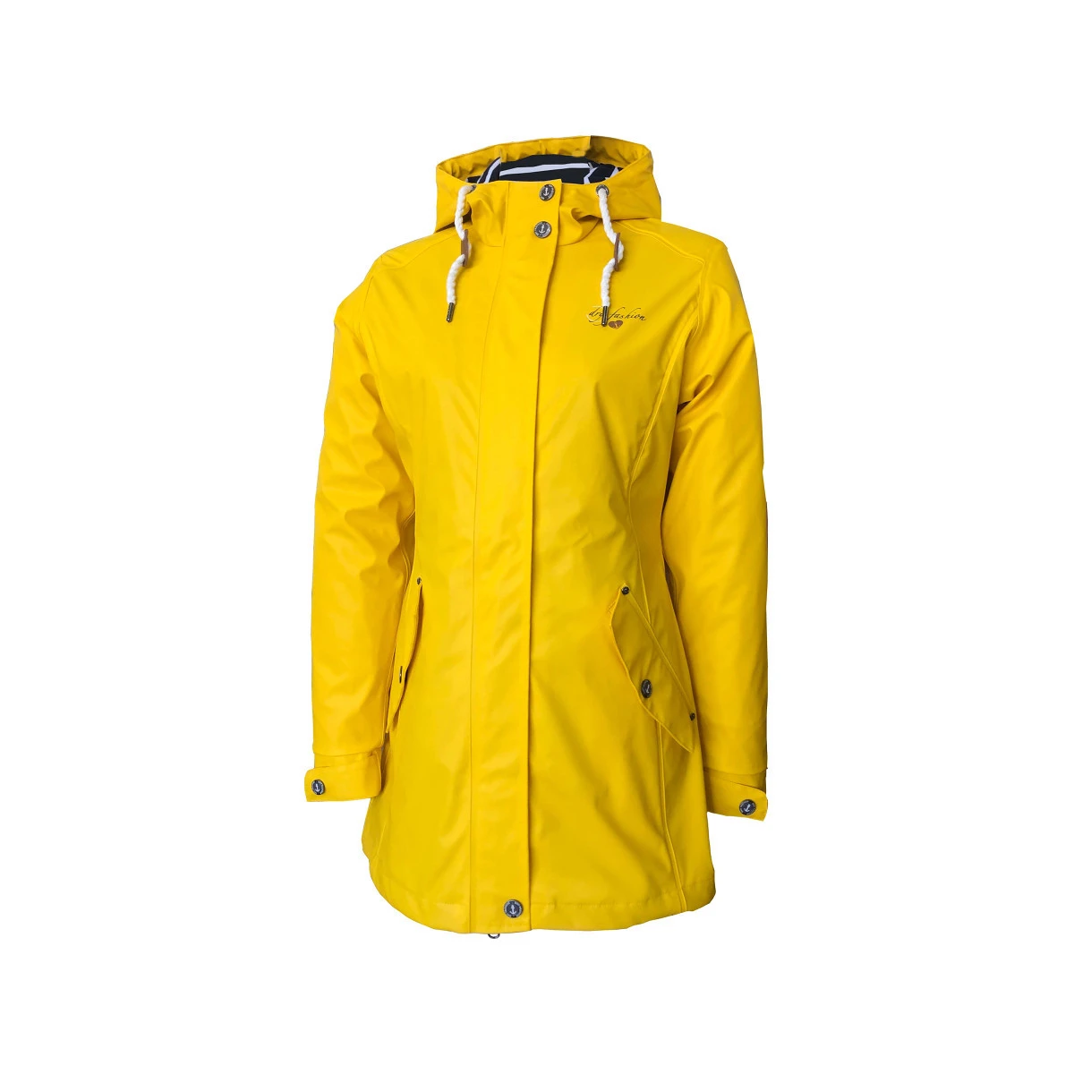 SALE: Dry Fashion Kiel Regenmantel Damen Gelb 3 SALE: Dry Fashion Kiel Regenmantel Damen Gelb