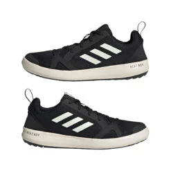 SALE: Adidas Boat Lace Segelschuh Unisex Schwarz -Sportrudern-12seemeilen GY6118 FTW photo mirrored pair white 18368 1200x1200