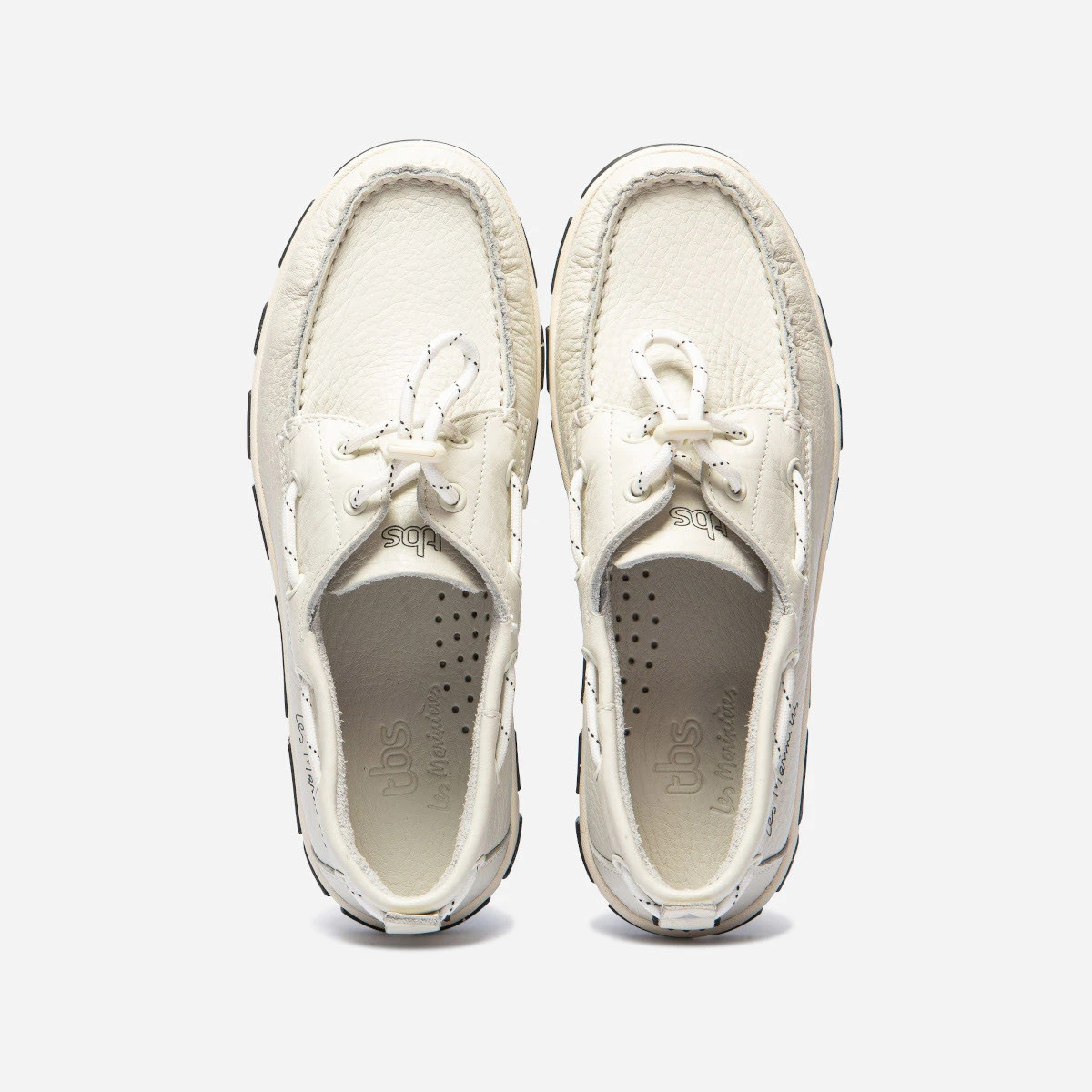 TBS Janaele Bootsschuh Damen Weiß-blau 5 TBS Janaele Bootsschuh Damen Weiß-blau – Bild 3