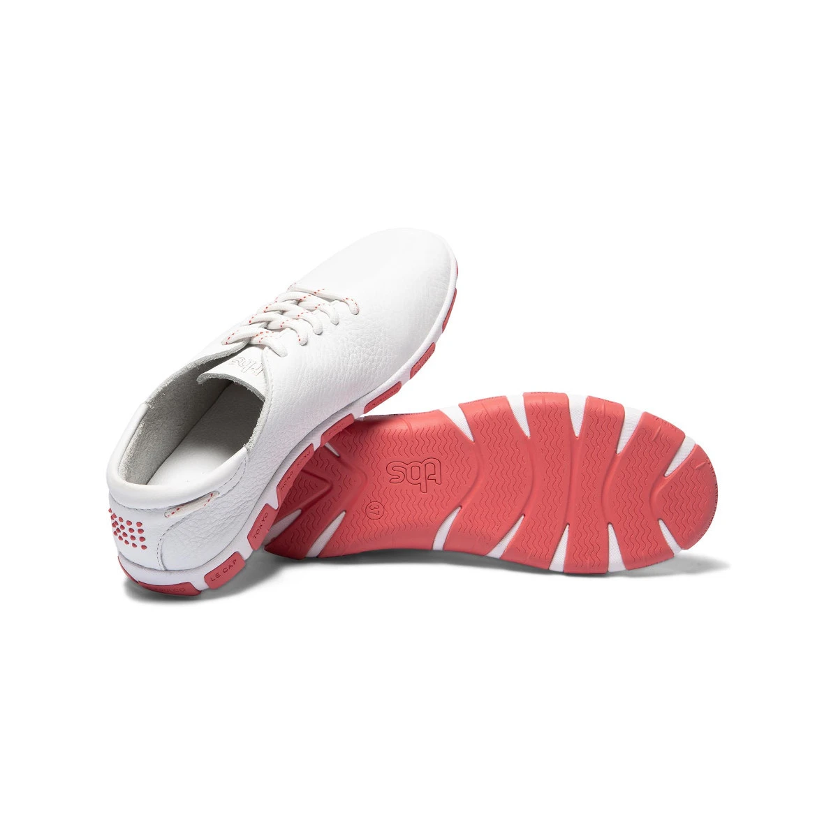 SALE: TBS Jazaru Bootsschuh Damen Weiß-pink 7 SALE: TBS Jazaru Bootsschuh Damen Weiß-pink – Bild 5