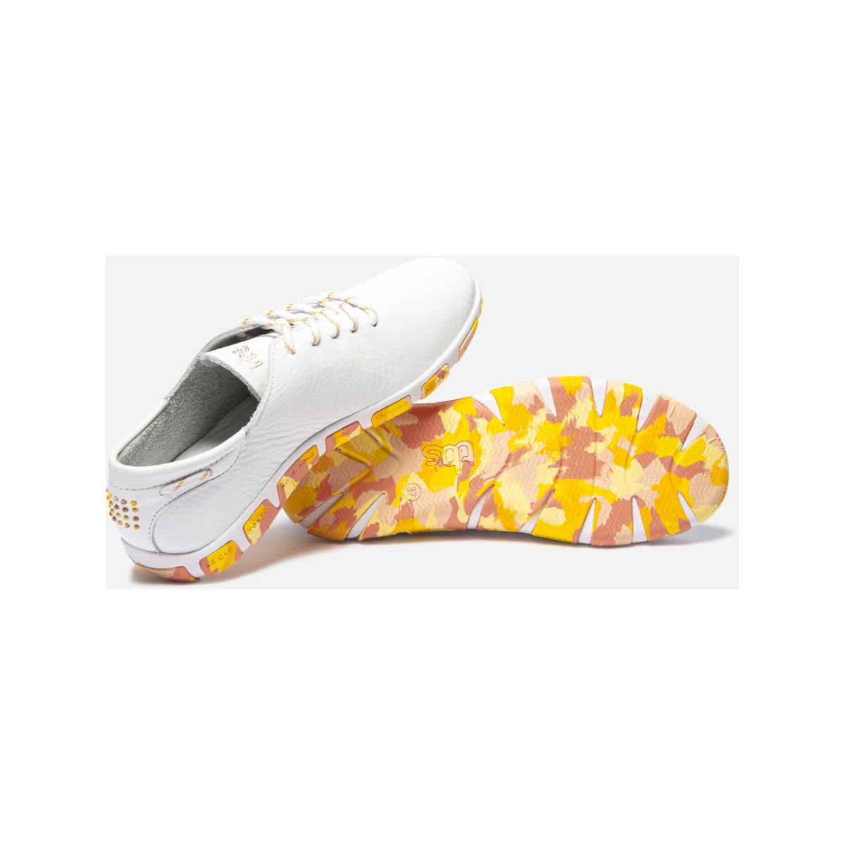 TBS Jazaru Bootsschuh Damen Weiß-orange 6 TBS Jazaru Bootsschuh Damen Weiß-orange – Bild 4