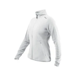 Zhik Full Zip Polartec Fleece-Jacke Damen Hellgrau -Sportrudern-12seemeilen JKT 0032 W PLT LeftSide 18441 1200x1200