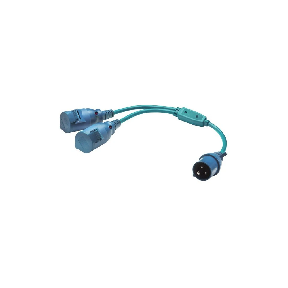 Mastervolt Y-Kabel/Splitter Für CEE-Stecker Mit Leistungsanzeige 3 Mastervolt Y-Kabel/Splitter Für CEE-Stecker Mit Leistungsanzeige
