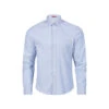 Musto Oxford Essential Langarmhemd Herren Hellblau