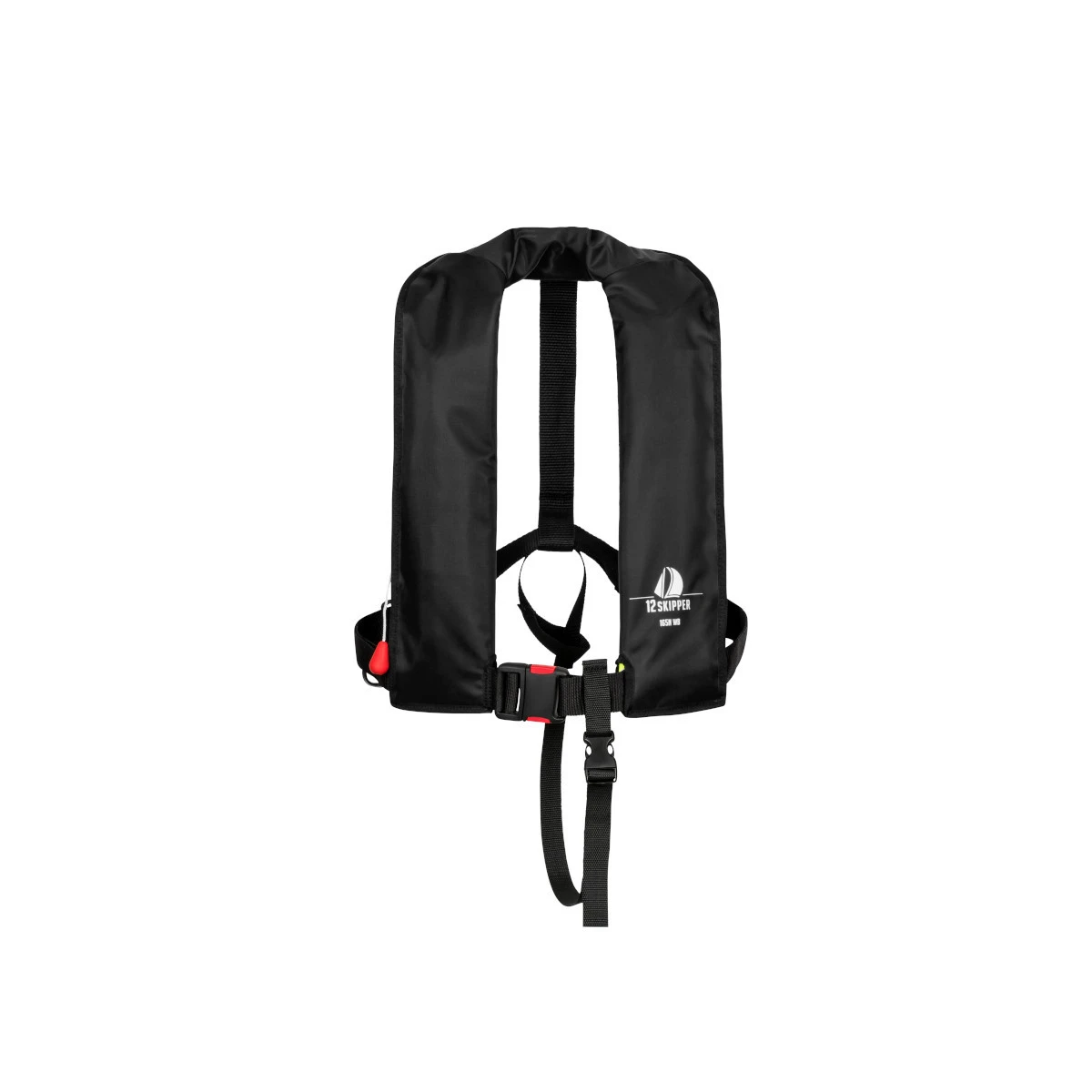 2er-Set 12skipper Automatik-Rettungsweste 165N ISO, Schwarz 4 2er-Set 12skipper Automatik-Rettungsweste 165N ISO, Schwarz – Bild 2