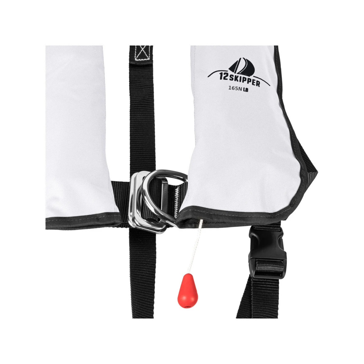 12skipper Automatik-Rettungsweste 165N ISO Mit Harness, Weiß 5 12skipper Automatik-Rettungsweste 165N ISO Mit Harness, Weiß – Bild 3
