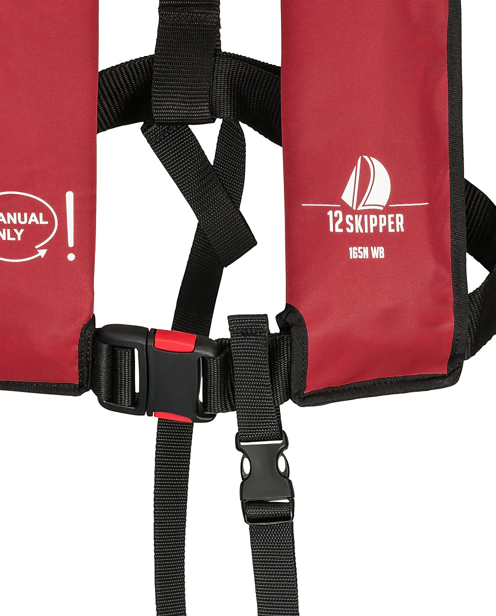 2er-Set 12skipper Rettungsweste 165N ISO Mit Manueller Auslösung, Rot Inkl. 2 Wartungskits 6 2er-Set 12skipper Rettungsweste 165N ISO Mit Manueller Auslösung, Rot Inkl. 2 Wartungskits – Bild 4