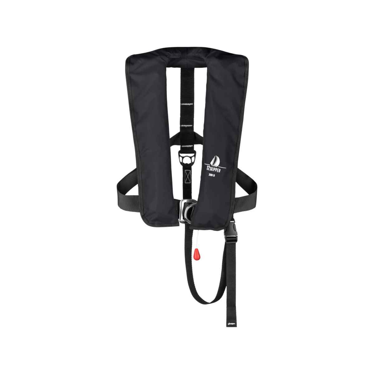 12skipper Automatik-Rettungsweste 300N ISO Mit Harness, Schwarz 3 12skipper Automatik-Rettungsweste 300N ISO Mit Harness, Schwarz