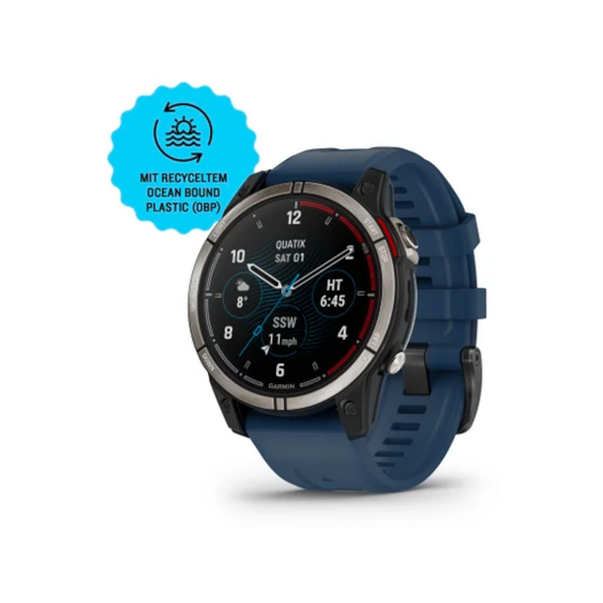 Garmin Quatix 7 Pro Smartwatch Marineblau 3 Garmin Quatix 7 Pro Smartwatch Marineblau