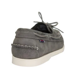 Sebago Docksides Bootsschuh Herren Dark-grey -Sportrudern-12seemeilen Sebago Schuh hinten 6996 1200x1200