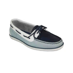 SALE: TBS Clamer Bootsschuh Damen Weiß-blau