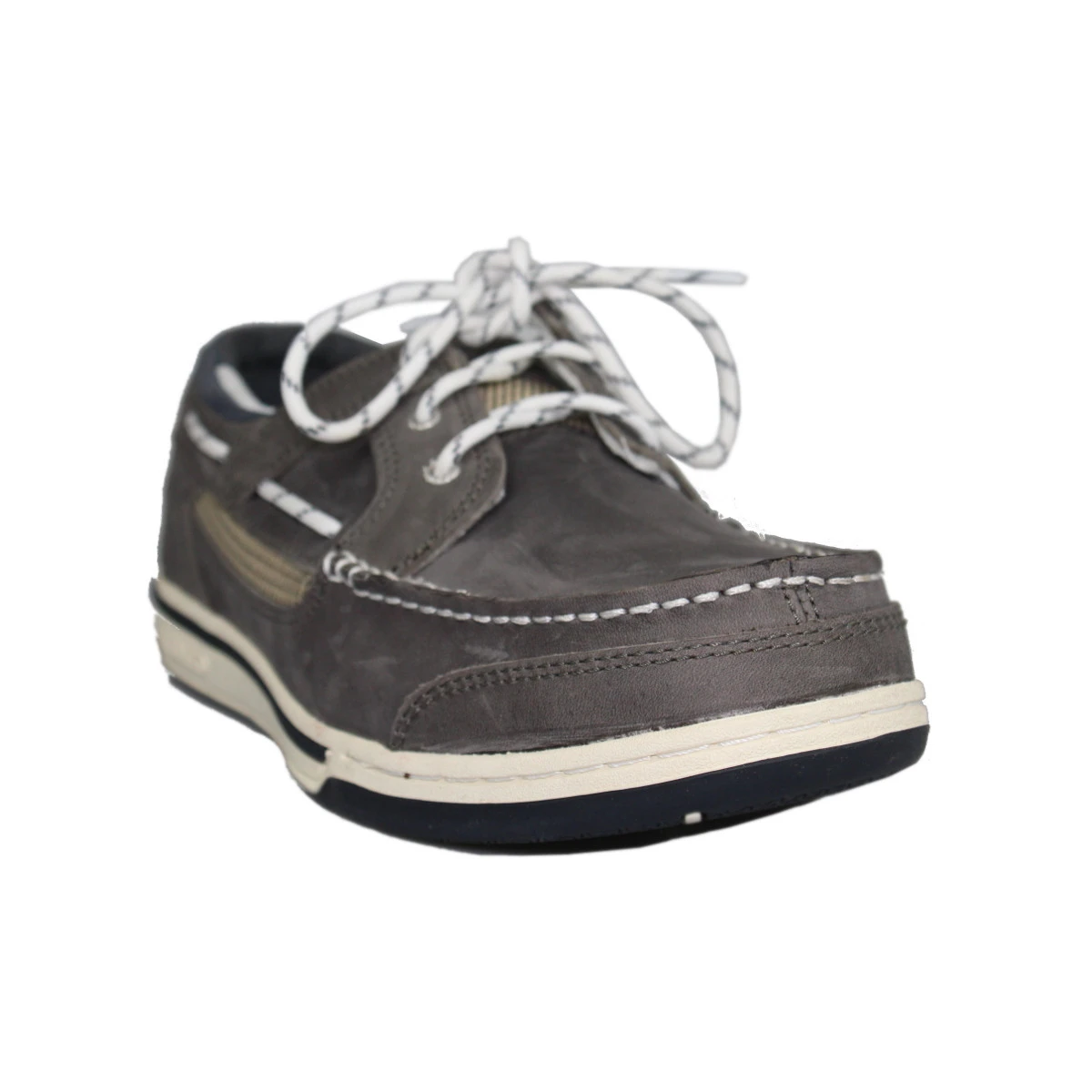 Sebago Triton Three-Eye Bootsschuh Herren Dunkelgrau-taupe 7 Sebago Triton Three-Eye Bootsschuh Herren Dunkelgrau-taupe – Bild 5
