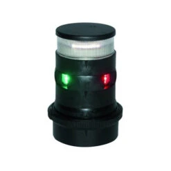 Aqua Signal Serie 34 Dreifarben-Anker-Laterne LED BSH - Gehäusefarbe Schwarz