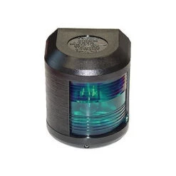Aqua Signal Serie 41 Steuerbordlaterne - 12 Volt, Gehäusefarbe Schwarz