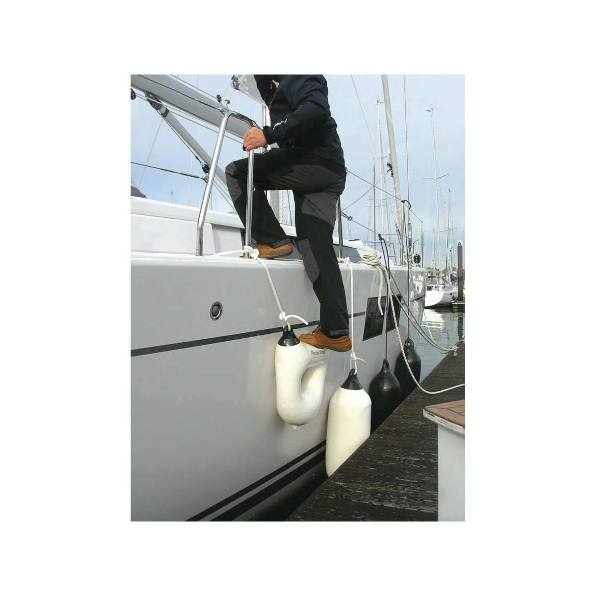 Dan-Fender Fenderstep 2 Stufen Blau 7 Dan-Fender Fenderstep 2 Stufen Blau – Bild 5