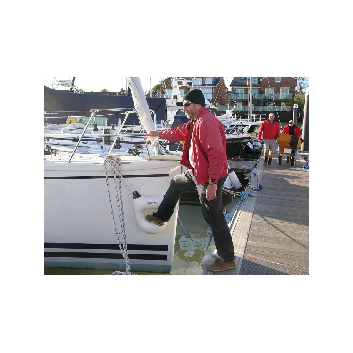 Dan-Fender Fenderstep 2 Stufen Blau 8 Dan-Fender Fenderstep 2 Stufen Blau – Bild 6