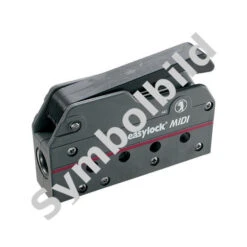 Easy Marine Easylock Midi Fallenstopper - 6-12mm Schot, Schwarz, Zweifach
