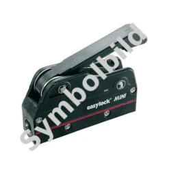 Easy Marine Easylock Mini Fallenstopper - 6-10mm Schot, Schwarz, Vierfach