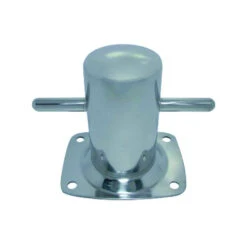 Edelstahl-Poller - Höhe 100mm, Grundplatte 80mm X 90mm