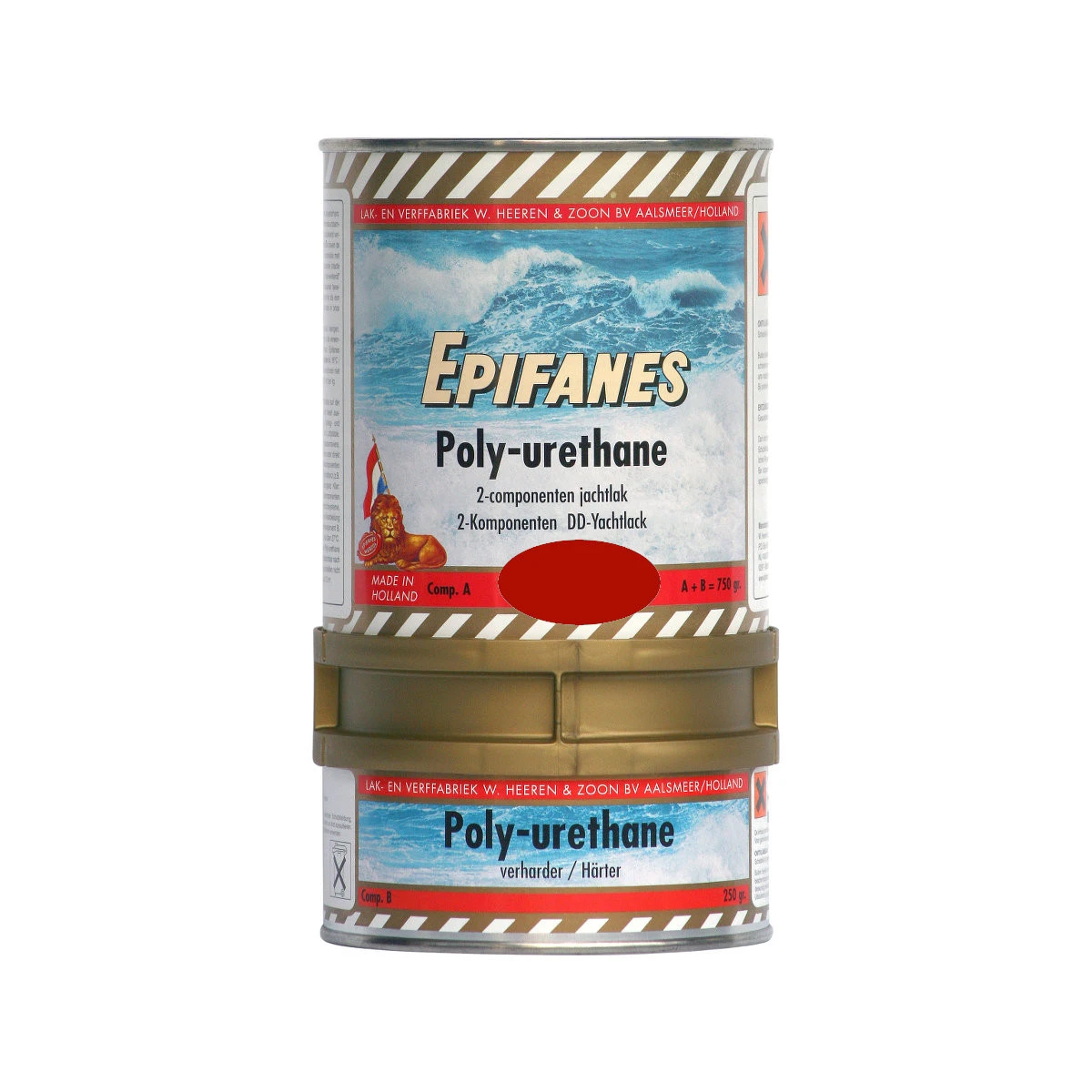 Epifanes Poly-Urethane DD Bootslack - Rot 845, 750g 3 Epifanes Poly-Urethane DD Bootslack - Rot 845, 750g