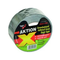 Gewebeklebeband - Silber, 50m X 50mm