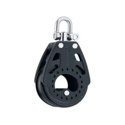 Harken 57mm Carbo Block - Einscheibig Mit Wirbelschäkel