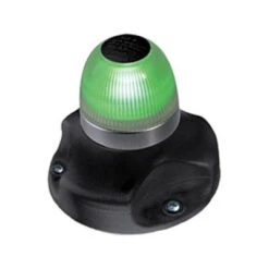Hella Marine NaviLED 360 Signallaterne Grün BSH - Gehäusefarbe Schwarz