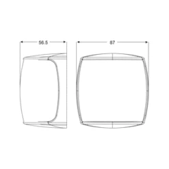 Hella Marine NaviLED PRO Topplaterne BSH - Gehäusefarbe Schwarz -Sportrudern-12seemeilen hella marine naviled pro bsh steuerbordlaterne gehaeusefarbe schwarz 2 3362 300x300 3