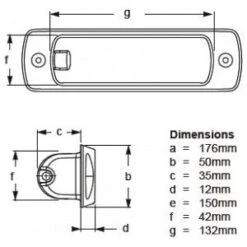 Hella Marine Serie 0670 Sea Hawk LED Deckscheinwerfer - Einbau, Engstrahlend, Gehäuse Weiß -Sportrudern-12seemeilen hella marine serie 0670 sea hawk led deckscheinwerfer einbau engstrahlend gehaeusefarbe weiss 4 3633 300x300 4