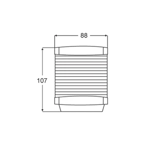 Hella Marine Serie 2984 Signallaterne Rot 4 Hella Marine Serie 2984 Signallaterne Rot – Bild 2